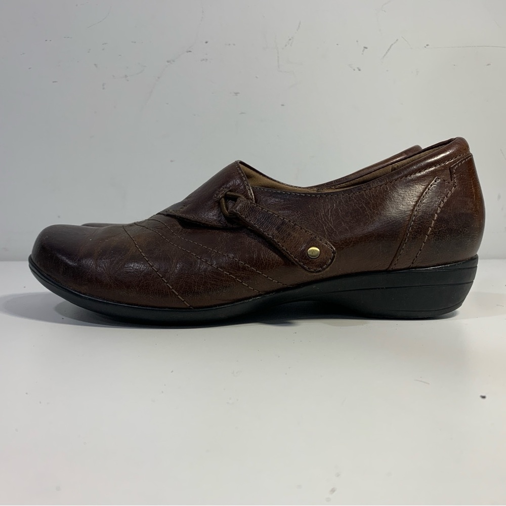 Dansko Franny Women's Slip On Loafers Comfort Shoes Size EU 37 US6 Leather Brown - Picture 4 of 14